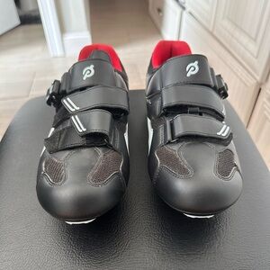 Peloton Bike Cycling Shoes Black Unisex Size 41 Men’s 8 Women’s 10 Gently Used